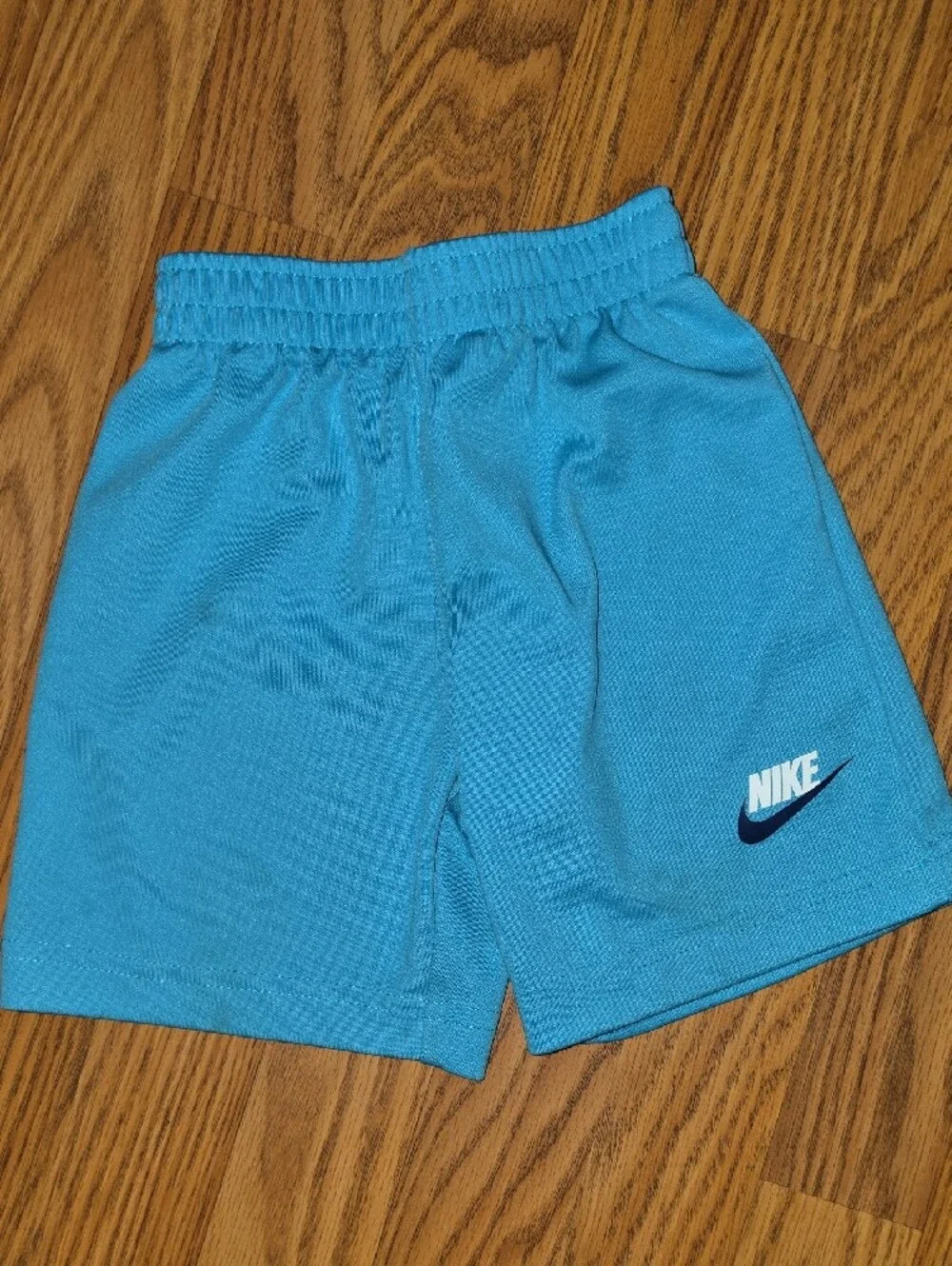 Nike Navy and Light Blue Logo Tee & Shorts Set